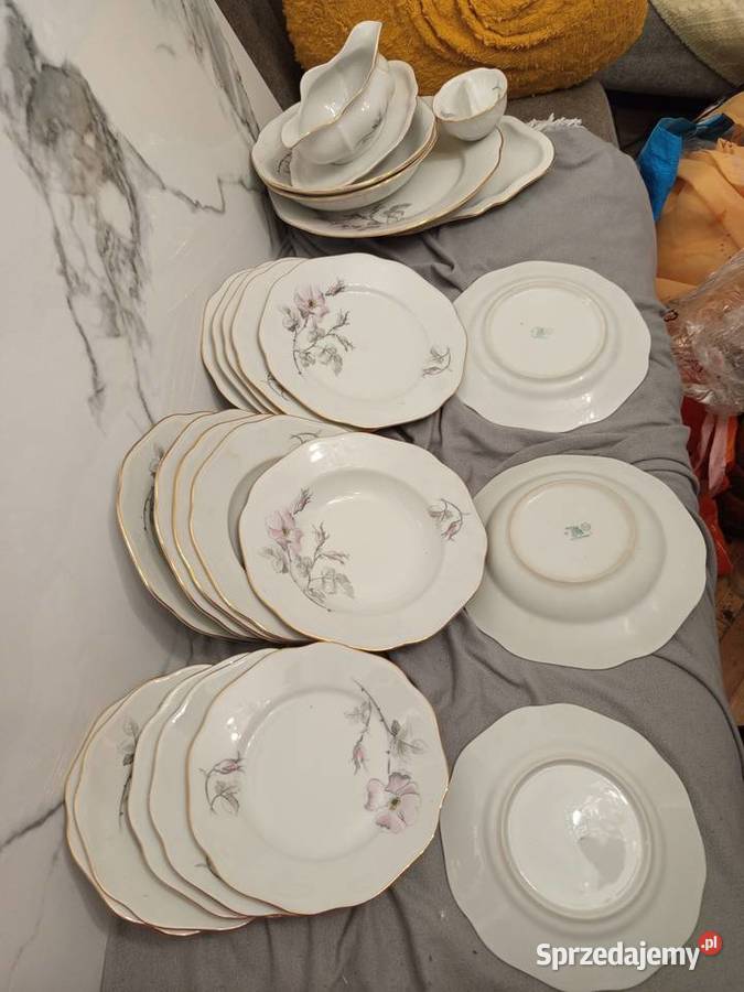Piękny serwis porcelanowy Bohemia Kępno