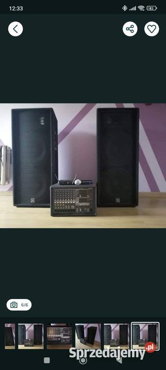 Nagłośnienie JBL Yamaha Jastrzębie-Zdrój
