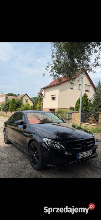 Mercedes w205 20 benzyna 211 koni lubuskie Jasień