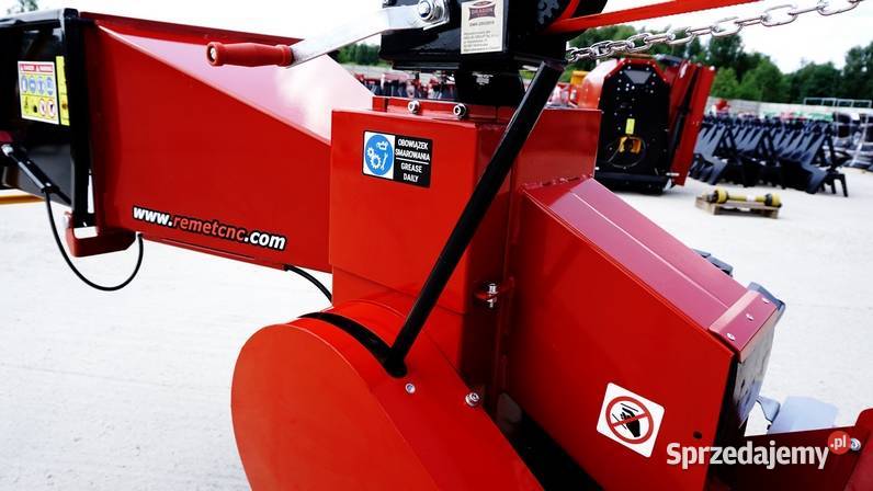 Rębak REMET CNC RPS120 27 taśmociąg 3 m Gorlice
