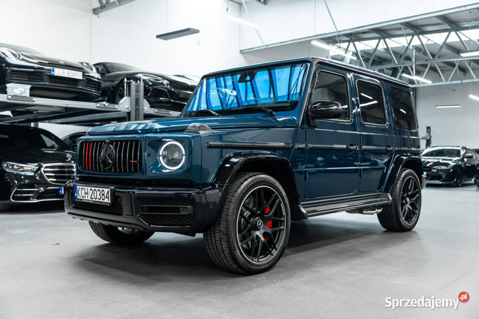 Mercedes G 63 AMG Ocean Blue G Manufaktur elektrochrom. lusterka boczne Węgrzce