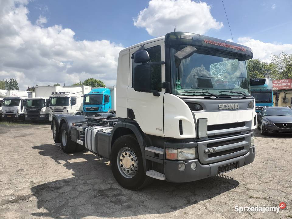 SCANIA P280 RAMA DO ZABUDOWY BECZKA SPRAWDZONA klimatyzacja Do zabudowy