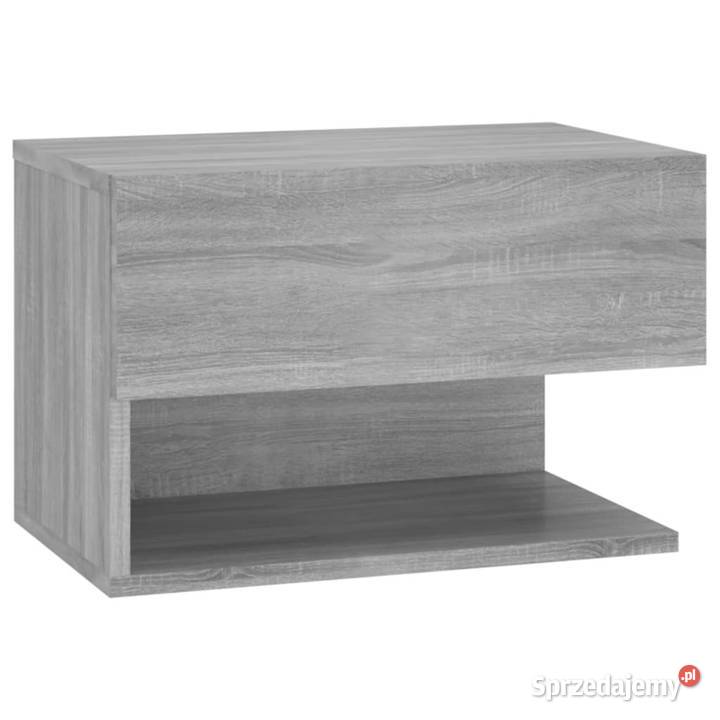 Wisząca szafka nocna szary dąb sonoma WM816948
