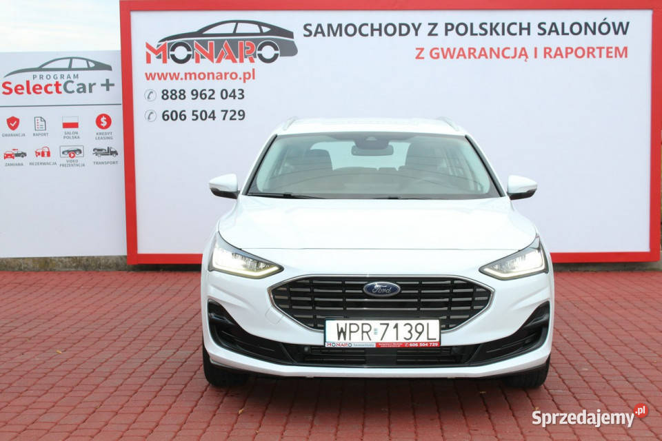 Ford Focus TITANIUM EcoBoost Salon Polska 2023 ABS kujawsko-pomorskie Włocławek
