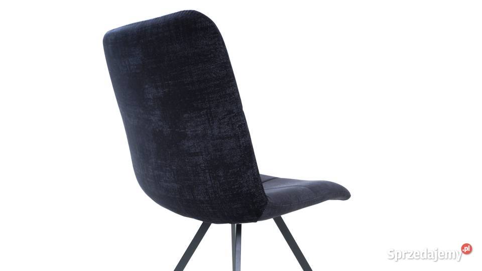 Krzesło DYLAN Czarna tkanina Polski Produkt śląskie Gliwice sprzedam