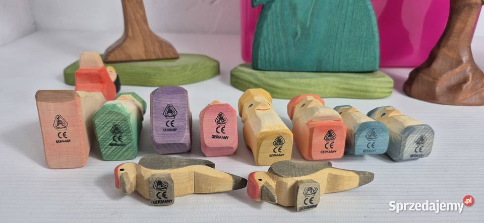 Zestaw Drewnianych Figurek Premium Ostheimer Biłgoraj