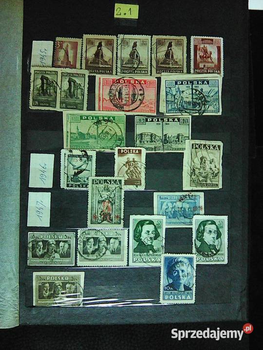 Sprzedam POLSKIE znaczki pocztowe 1945-1956 rok
