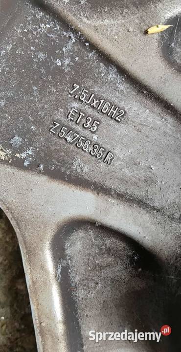 Alufelgi mercedes 5x112 r16 Średnica 16" lubelskie Gutanów sprzedam