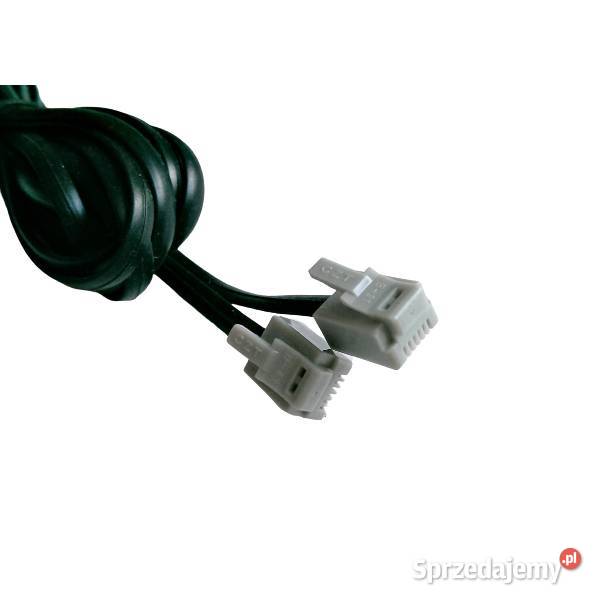 Kabel przewód telefoniczny RJ11 czarny 3m sprzedam