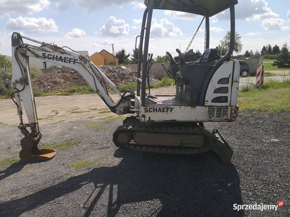 mini koparkę TEREX Turek