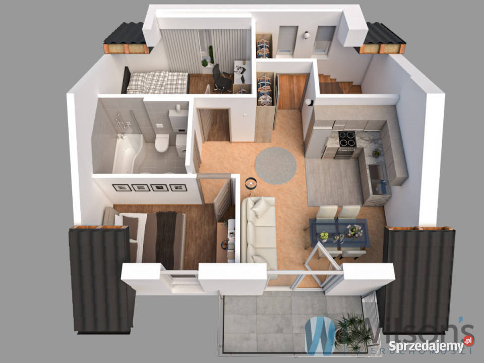 Mieszkanie Marki Agrarna 1144m2 6 pokoi 114.4m2