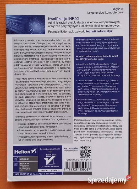 Kwalifikacja INF02 część 3 Lokalne sieci miękka Małkinia Górna
