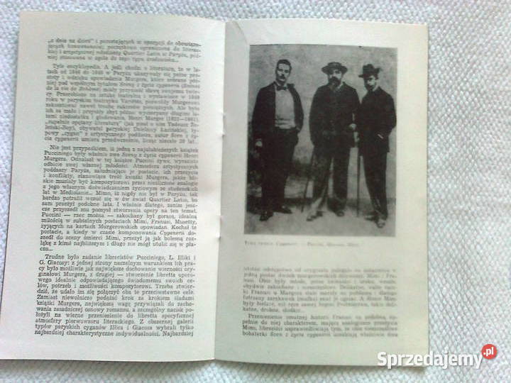 CYGANERIA w Operze Narodowej 1982 Warszawa sprzedam