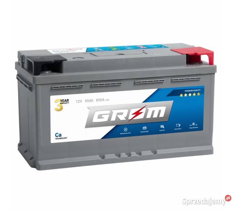 GROM Premium 95Ah 850A Kętrzyńskiego 8 OLSZTYN sprzedam