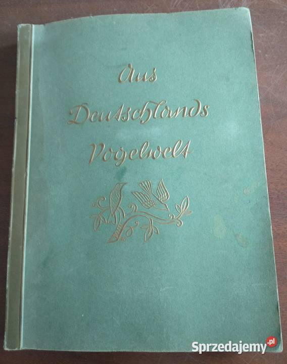 Album ptaki z Niemiec z 1936 roku Krotoszyn