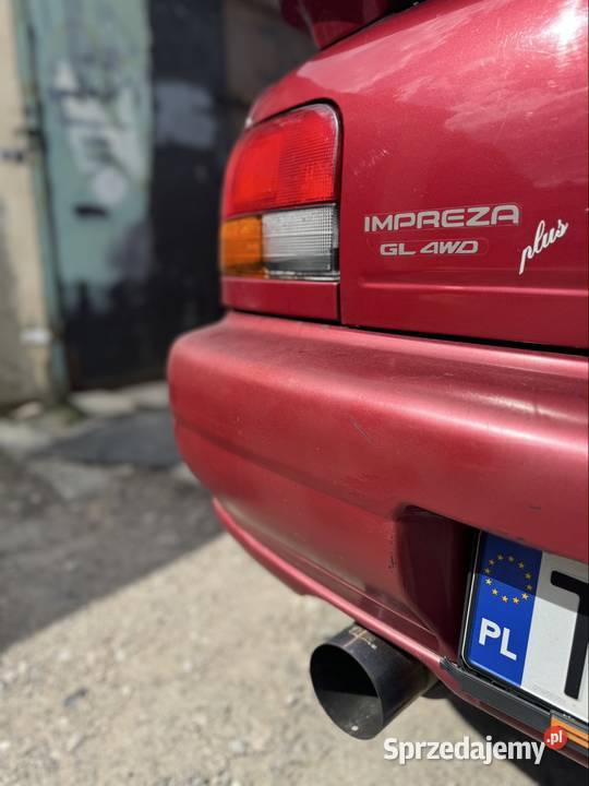 Subaru Impreza GC 20 Benzyna 4x4 Klimatyzacja ABS