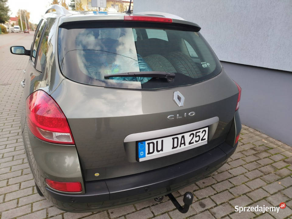 Renault Clio STAN LPQ INS QAZOWA import z Rok produkcji 2008 Toruń