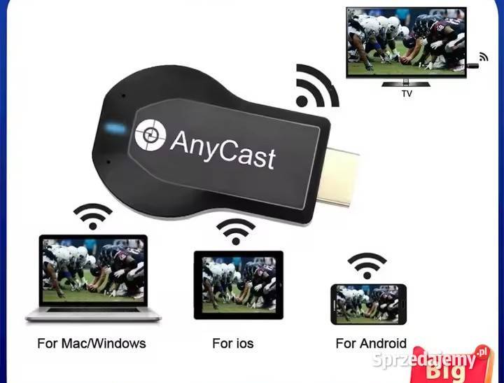 Adapter WiFi do telewizora AnyCast M2 Plus HDMI lubelskie Lublin