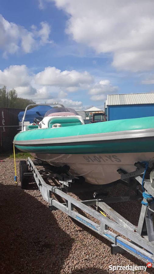 Ponton Rib 105m USA z przyczepą 225HP Suzuki dolnośląskie Wrocław