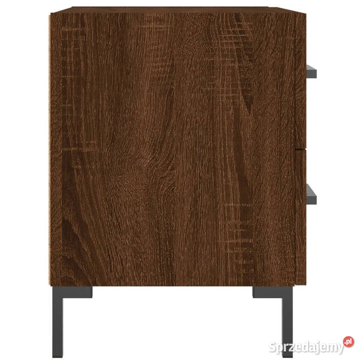 Szafki nocne 2 brązowy dąb 40x35x475 WM827323 Warszawa