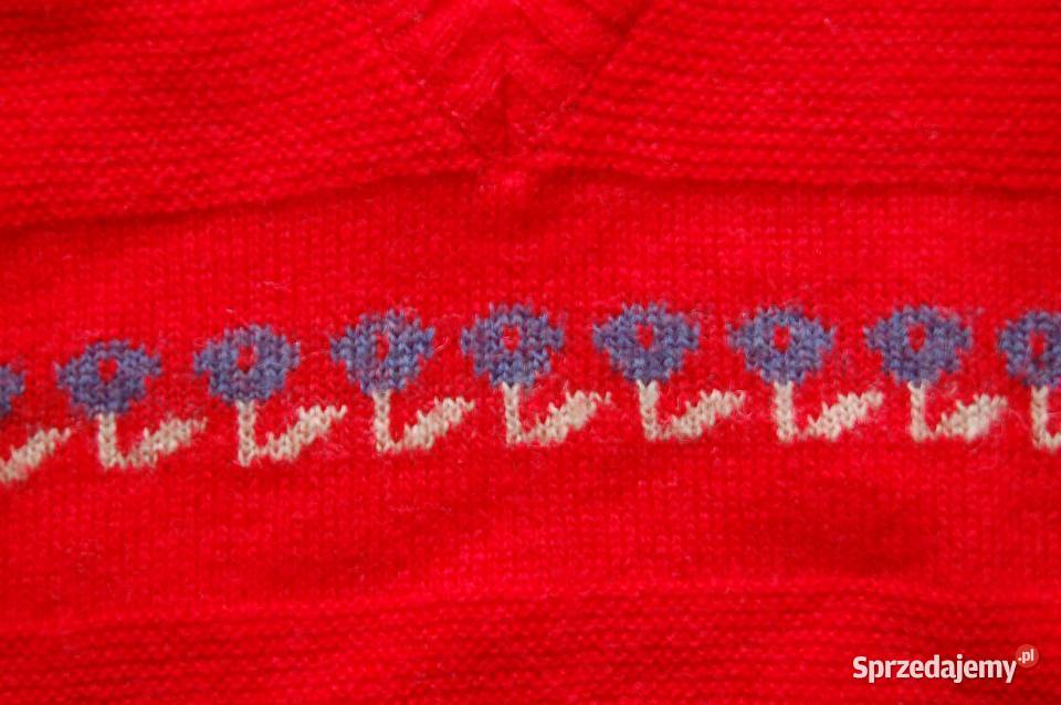 Pulower vintage sweter bezrękawnik damski SM Wkładane przez głowę  lubelskie Lublin