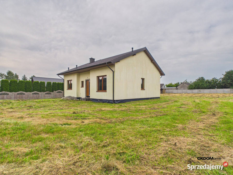 Nowy dom parterowy 98m2 KrajnoParcele działka Rok budowy 2021 Krajno-Parcele