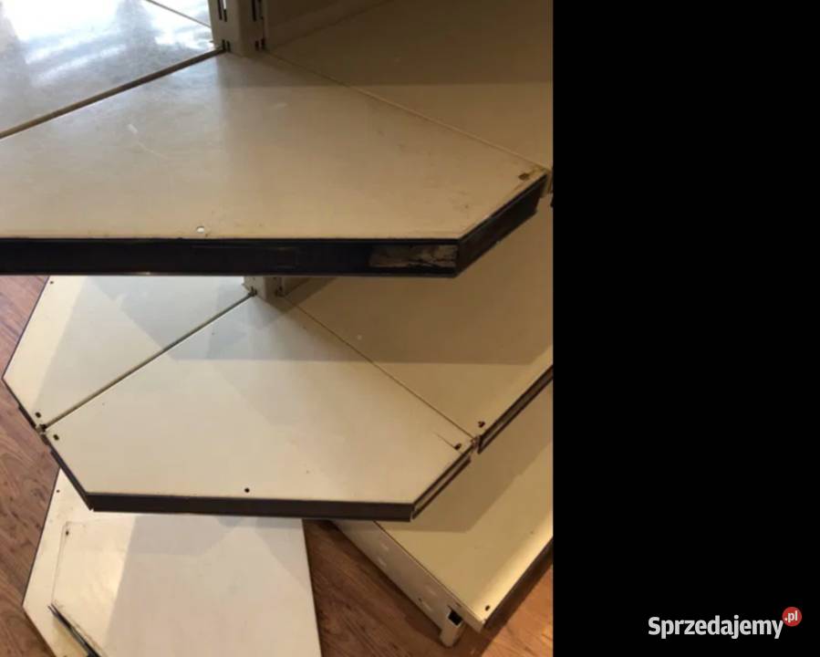Regał sklepowymagazynowy biały dodatkowe Łódź sprzedam