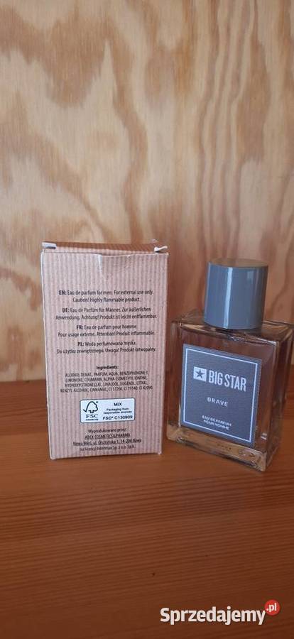 Perfumy Big Star Kołaczyce sprzedam