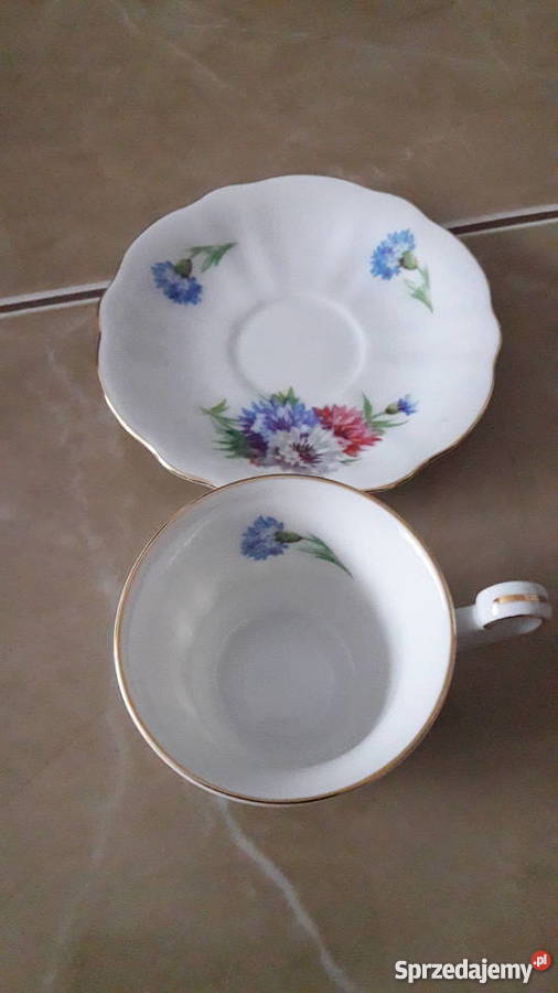 Komplet filiżanek Rheinpfalz Hartporzellan Porcelana i szkło Janów Lubelski