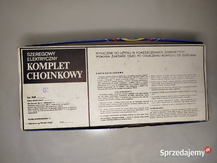 Komplet lampek choinkowych Latarenki Lampiony Boże Narodzenie Zgierz