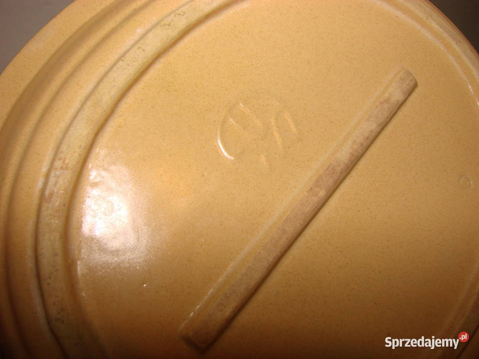 Bolesławiec wzór kaszubski półmisek PRL Pruszcz Gdański