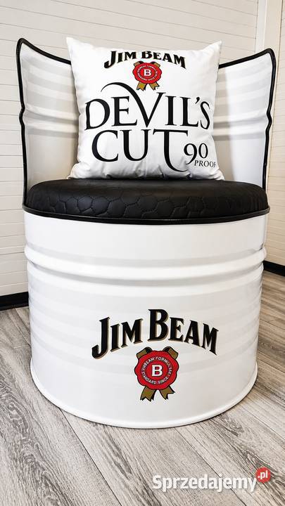 Unikalne meble z beczek Jack Daniels Jim Beam Meble do salonu wielkopolskie Kalisz