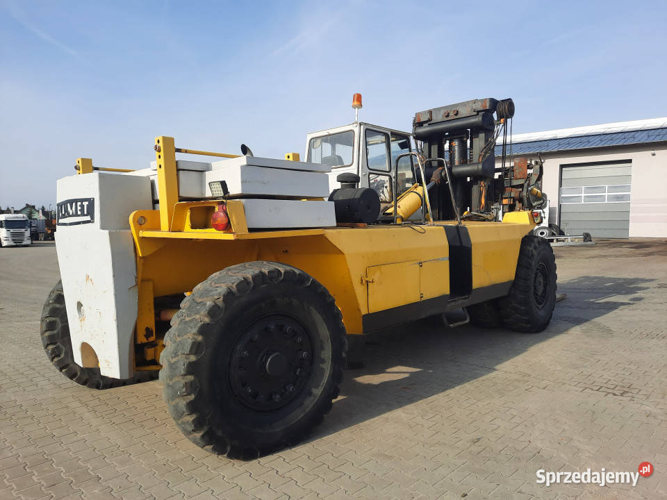 Wózek widłowy VALMET TD2712 A25036 udźwig 27 ton diesel warmińsko-mazurskie Rudolfowo