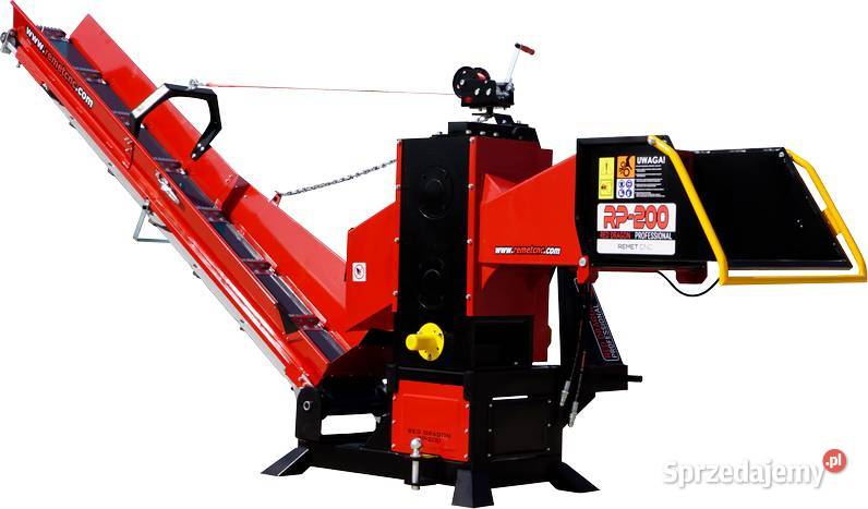 Rębak REMET CNC RP200 WOM taśmociąg hydrauliczny Łańcut sprzedam