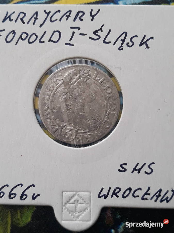 3 Krajcary Leopold I 1666 rŚląsk SHS Konin