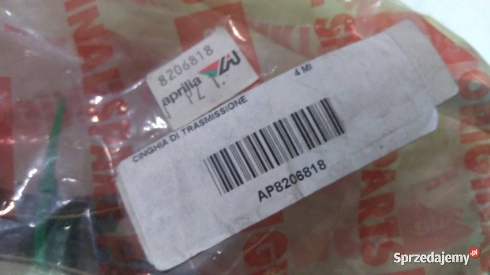 Pasek napędowy Aprilia SONIC Yamaha Jog Zest Crz Bielsk Podlaski