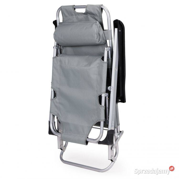 Leżak fotel ogrodowy plażowy składany 2w1 Bielsk Podlaski
