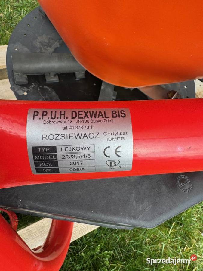 rozsiewacz 400l dexwal Kłodzko