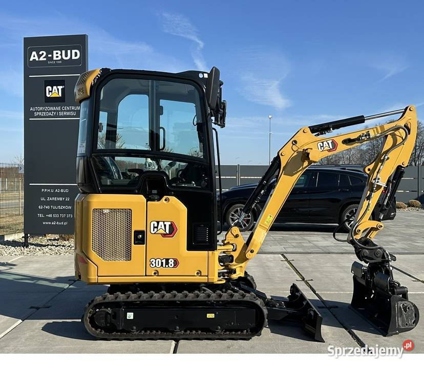 FABRYCZNIE NOWA MINIKOPARKA CATERPILLAR 3018 wielkopolskie Tuliszków