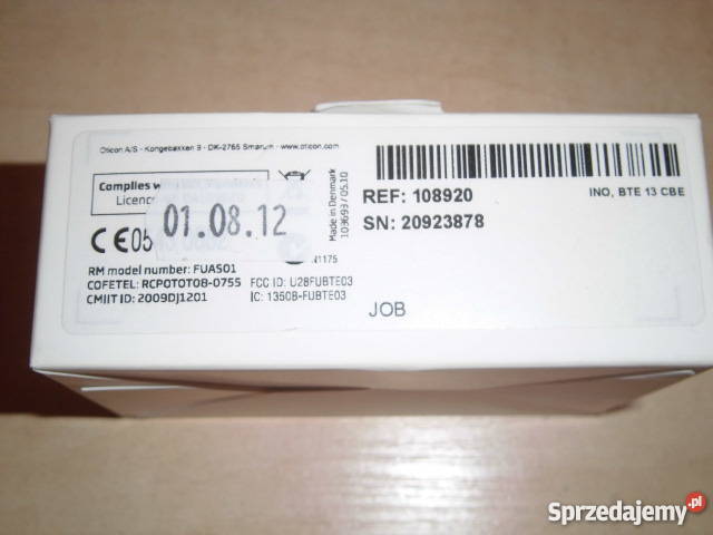 Aparat słuchowy OTICON INO BTE Sprzęt medyczny Biała Podlaska sprzedam