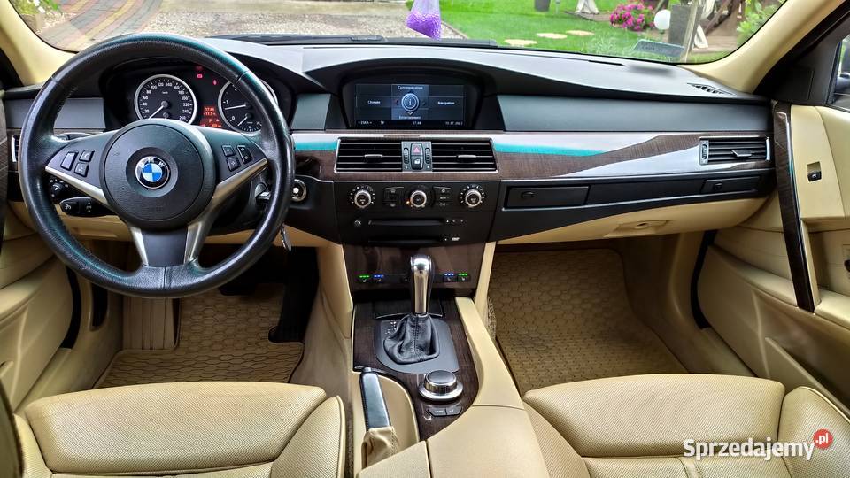 BMW E60 535D Zadbana Duża Moc Komforty kujawsko-pomorskie Toruń