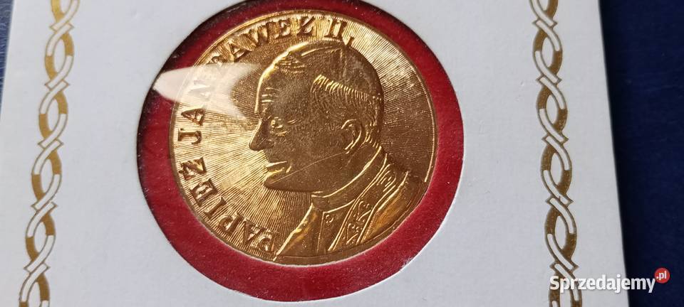 Stare monety Medal JPII Polska 7 podkarpackie Lesko
