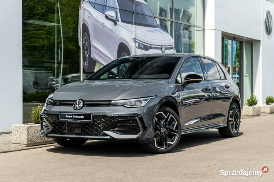 Volkswagen Golf RLine Plus 15 eTSI mHEV 150 DSG elektryczne lusterka Łódź