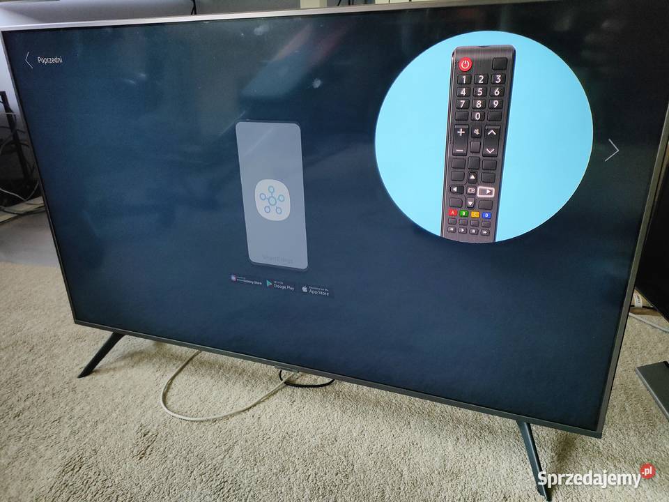 Telewizor 43 cale 4K Samsung SMART Rypin