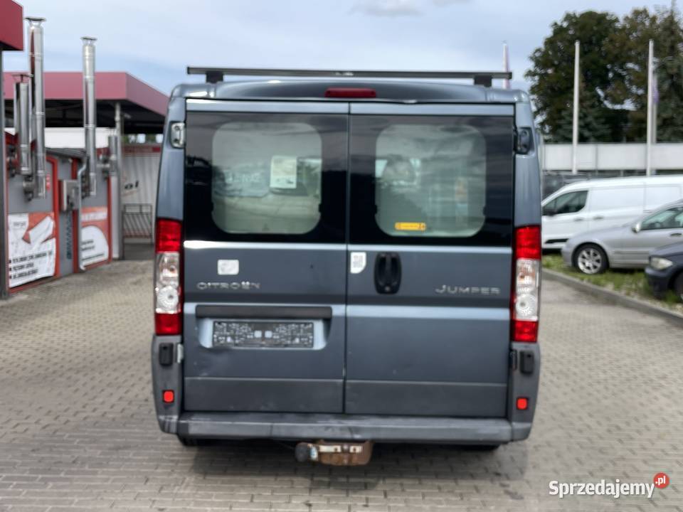 Citron Jumper 22 HDI 2008 Szary Camper z podgrzewane fotele Chodzież