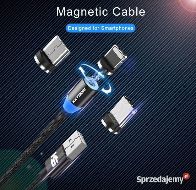 Kabel Magnetyczny USBC Micro iPhone Ładowarka śląskie Sosnowiec sprzedam