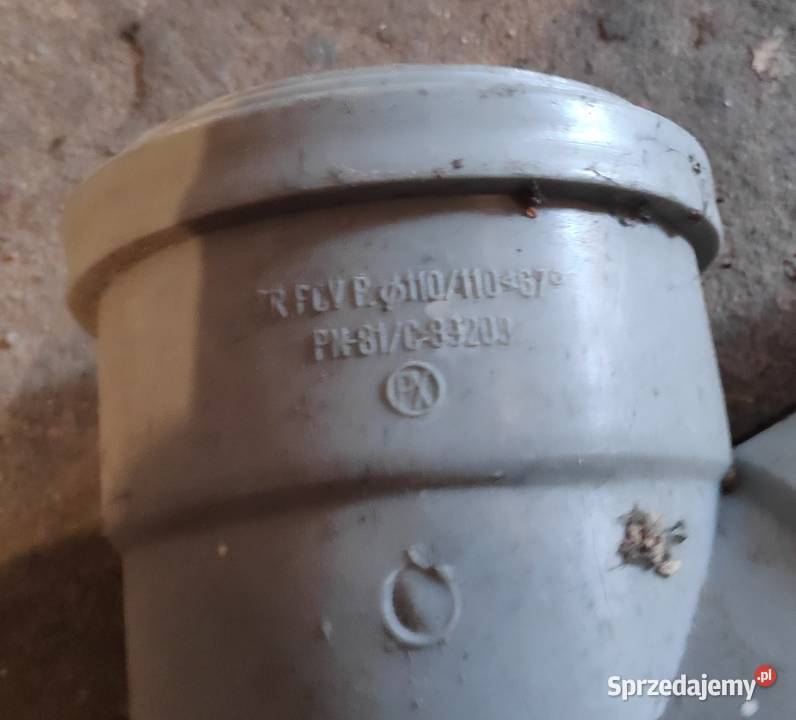 Rury kształtki kolanka PCV kanalizacyjne fi 110 Gorzów Wielkopolski