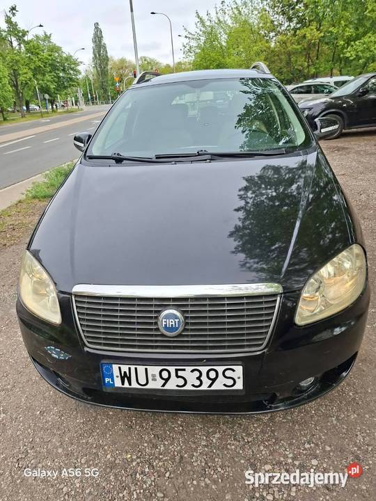 Fiat Croma 19 JTD 150 koni panorama szyber skóry elektrochrom. lusterko wst. mazowieckie