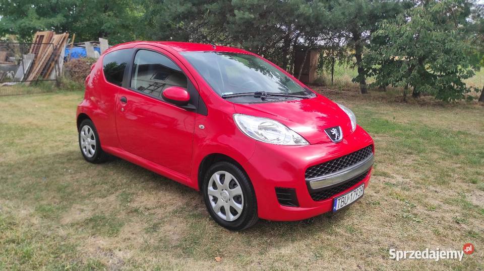 Peugeot 107 2009r 10 benzyna 68 191 przebiegu 68KM Olganów