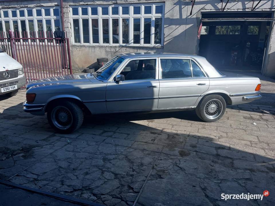 Mercedes w116 450 Sel v8 Anglik 108 mil 1979 220KM lubelskie Hrubieszów sprzedam